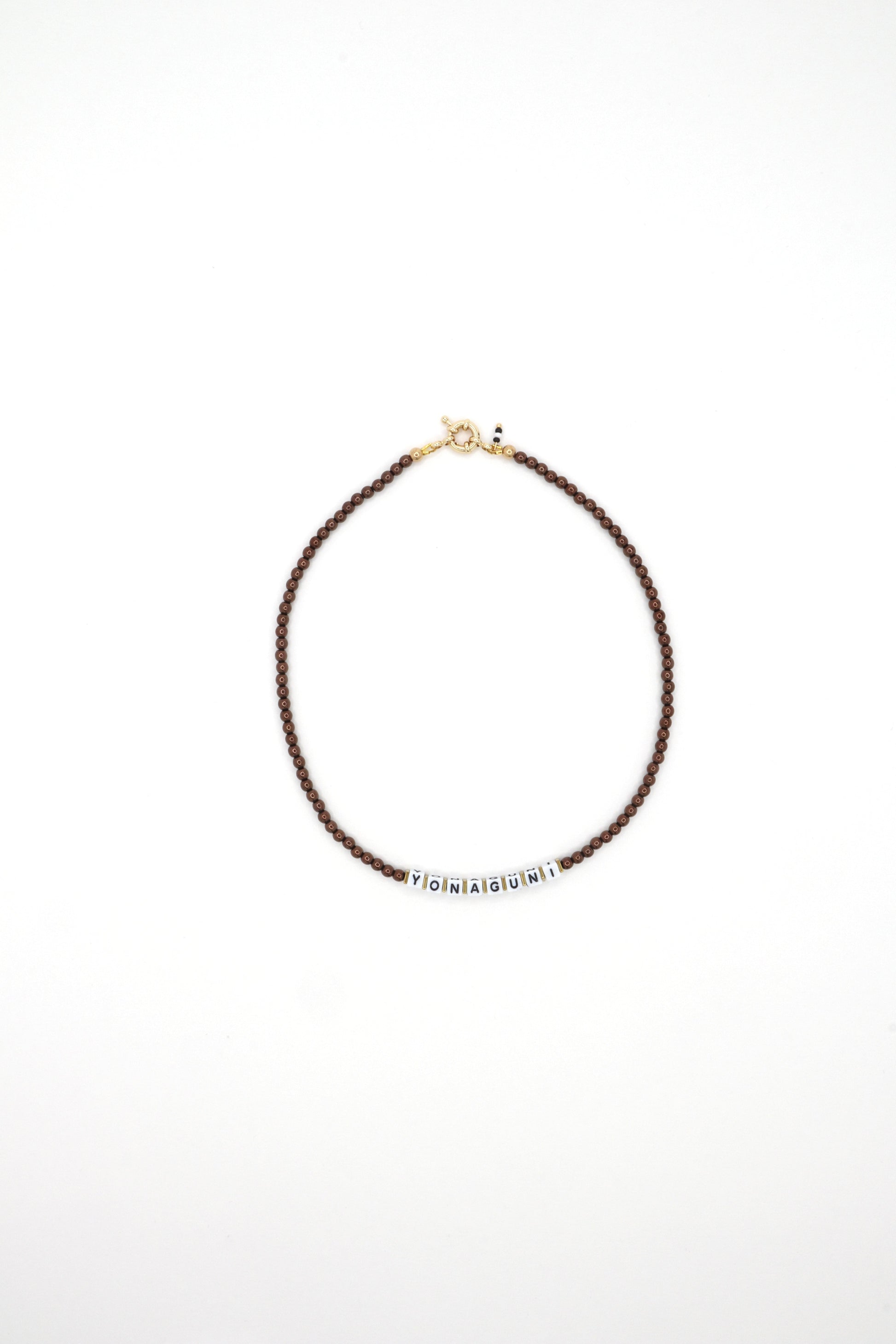 Bad Bunny-inspired customizable letter necklace by Nayda De Jesus