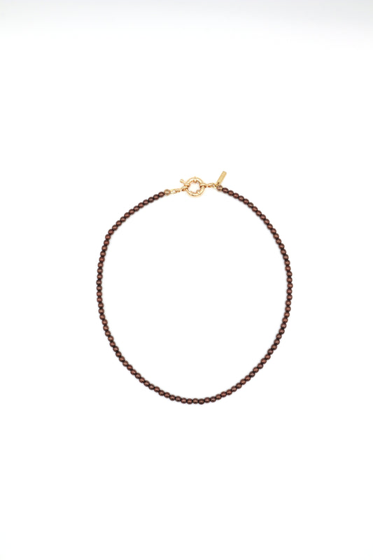 brown-glass-beads-18k-spring-clasp-closure