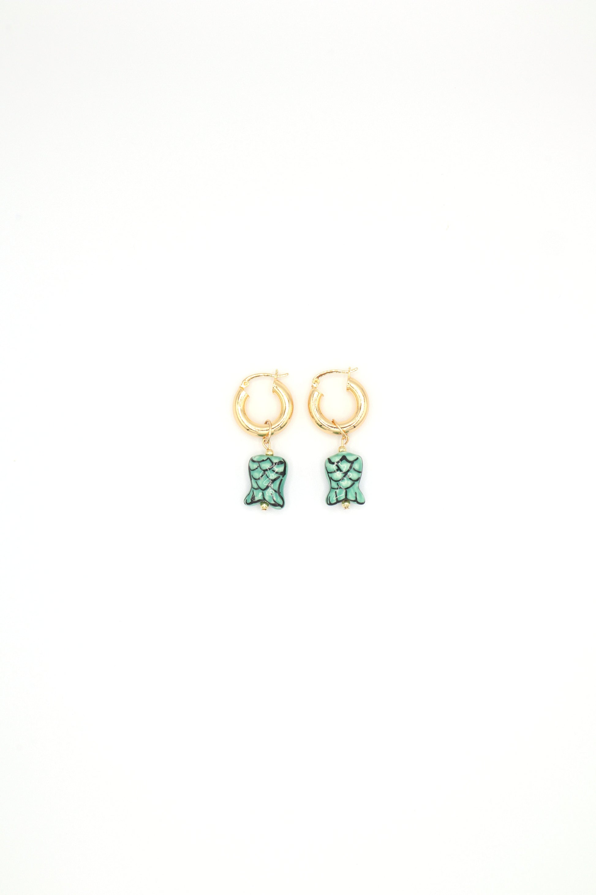 ceramic-mermaid-tail-18k-gold-plated-earring-hoops