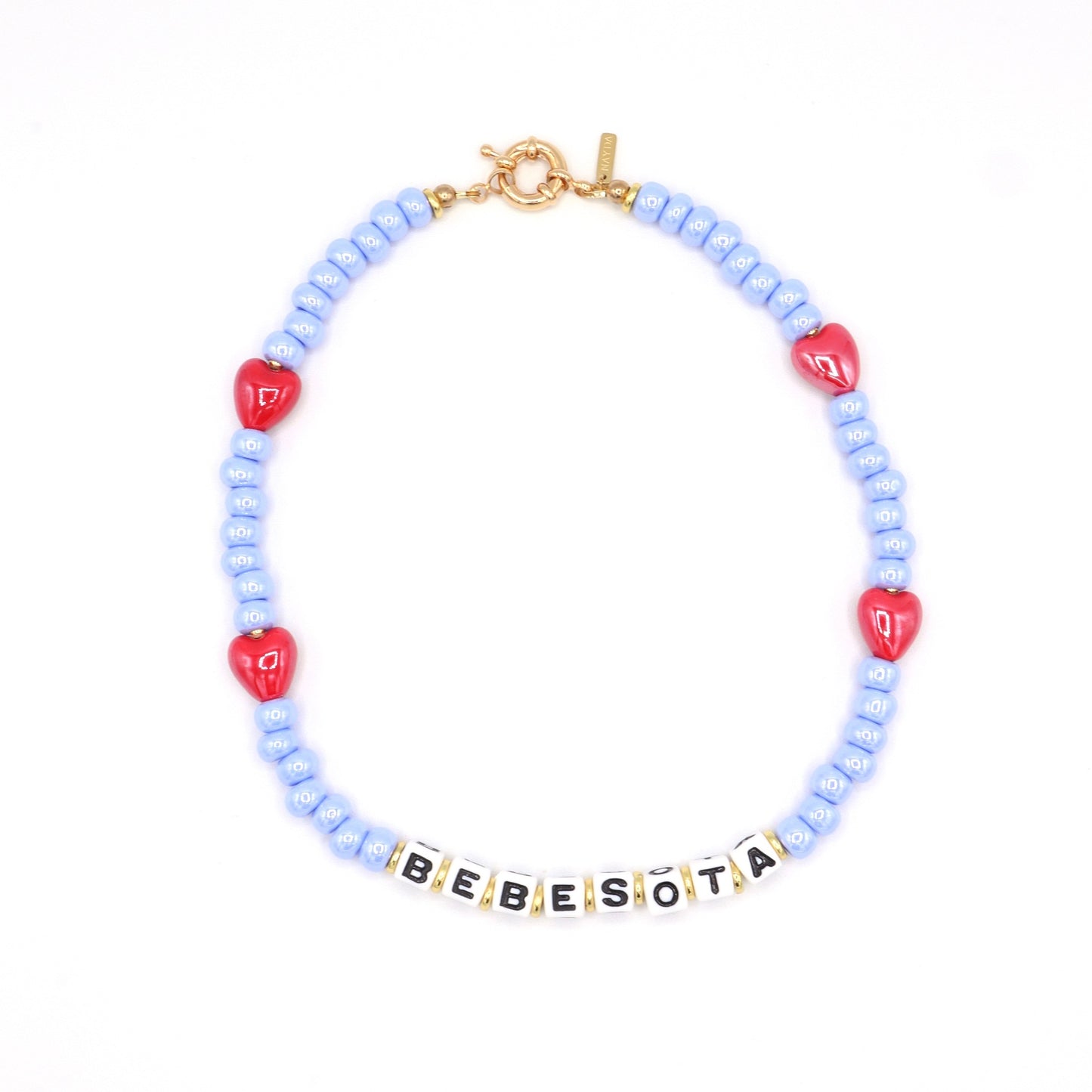 customizable-bebesota-necklace-powder-blue-glass-beads-red-ceramic-hearts-cube-letters-18-k-gold-filled-spring-clasp-by-nayda-de-jesus