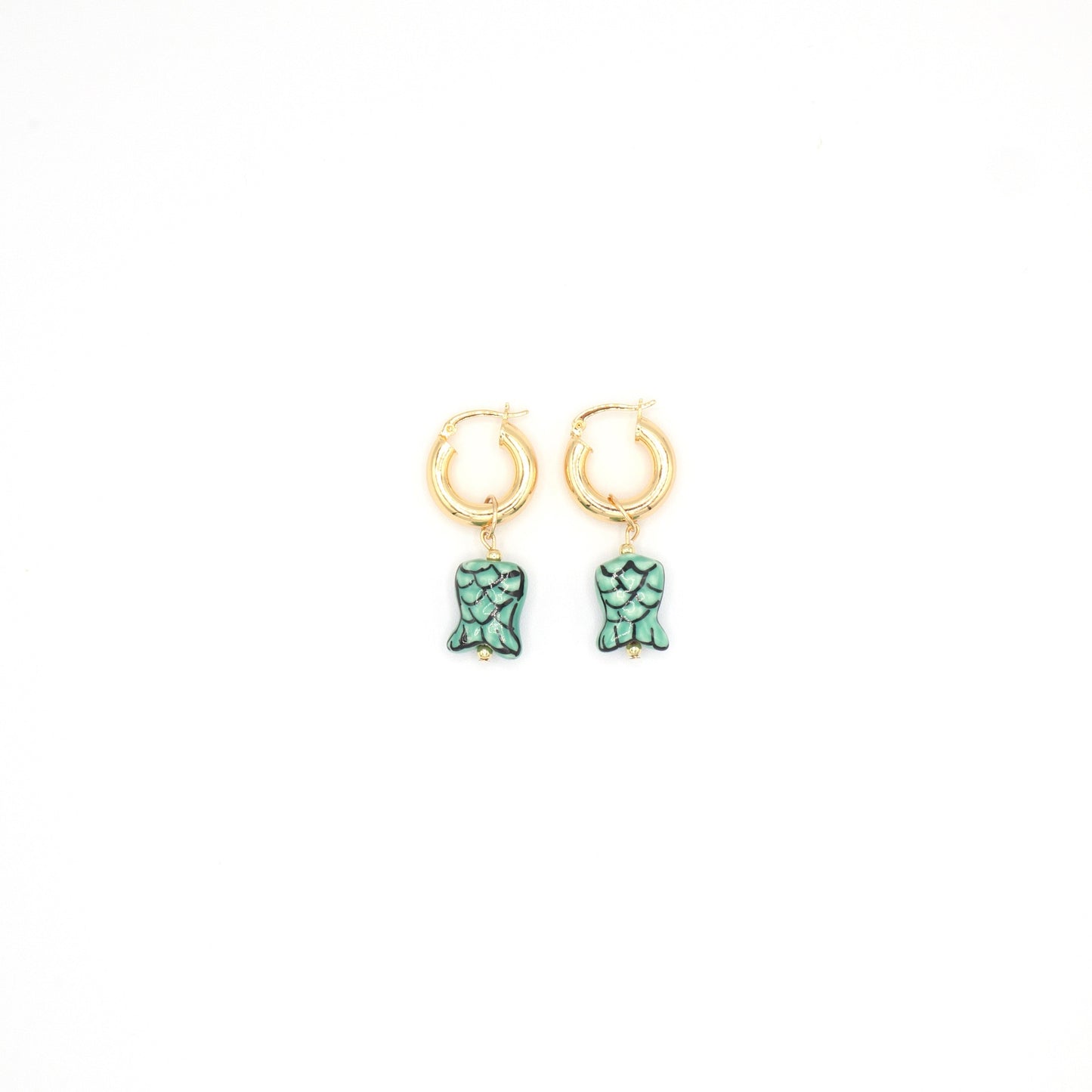 teles-earring-hoops-hand-made-with-mermaid-tail-ceramic-beads-along-18-k-gold-plated-earring-hoops-by-la-based-latina-artist-nayda-de-jesus